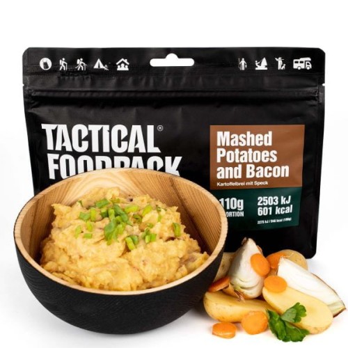 Liofilizowane Puree ziemniaczane z boczkiem TACTICAL FOODPACK