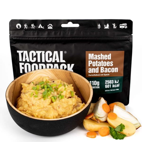 Liofilizowane Puree ziemniaczane z boczkiem TACTICAL FOODPACK