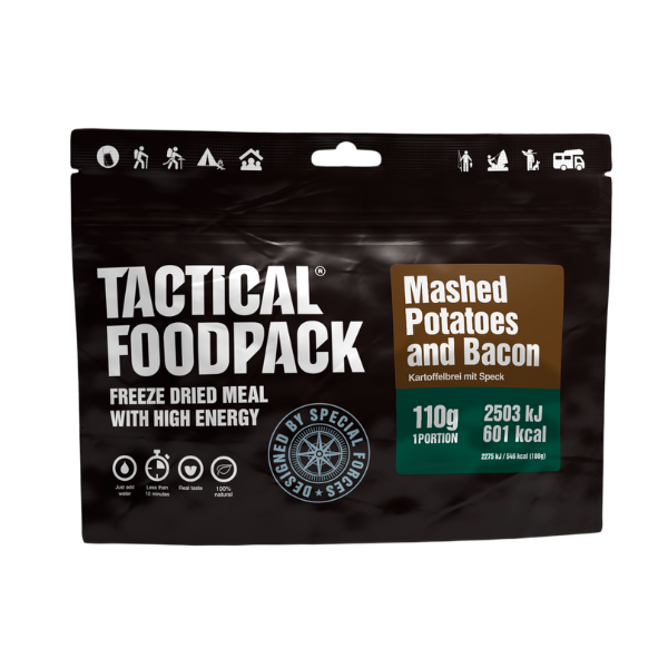 Liofilizowane Puree ziemniaczane z boczkiem TACTICAL FOODPACK