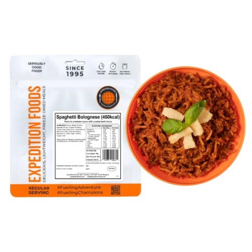 Liofilizowane Spaghetti bolognese EXPEDITION FOODS