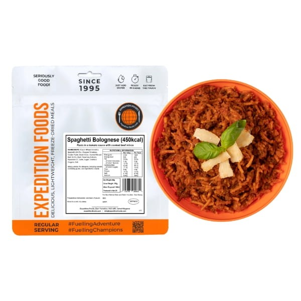 Liofilizowane Spaghetti bolognese EXPEDITION FOODS