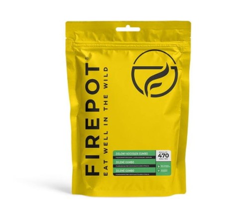 Dehydratyzowany Zielony kociołek Gumbo FIREPOT