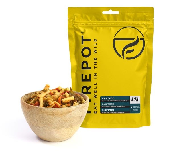 Dehydratyzowany Mac'n'Greens FIREPOT