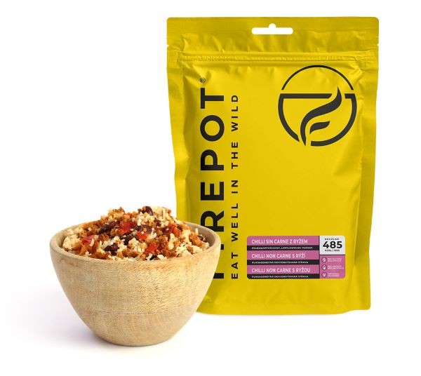 Dehydratyzowane Chilli sin Carne z ryżem FIREPOT