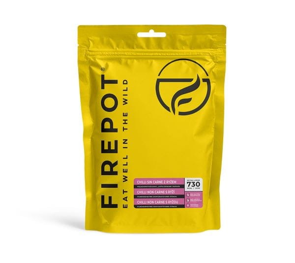 Dehydratyzowane Chilli sin Carne z ryżem FIREPOT