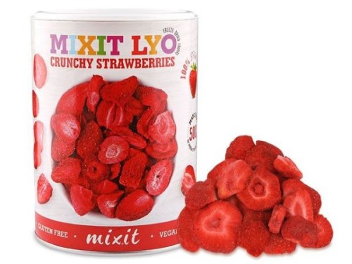 Truskawka liofilizowana - chrupiące owoce MIXIT