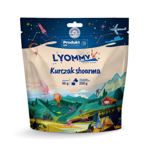 Liofilizowany Kurczak shoarma LYOMMY