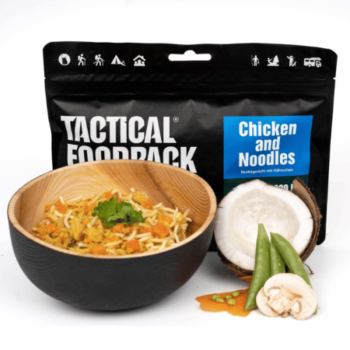 Liofilizowany Makaron z kurczakiem TACTICAL FOODPACK