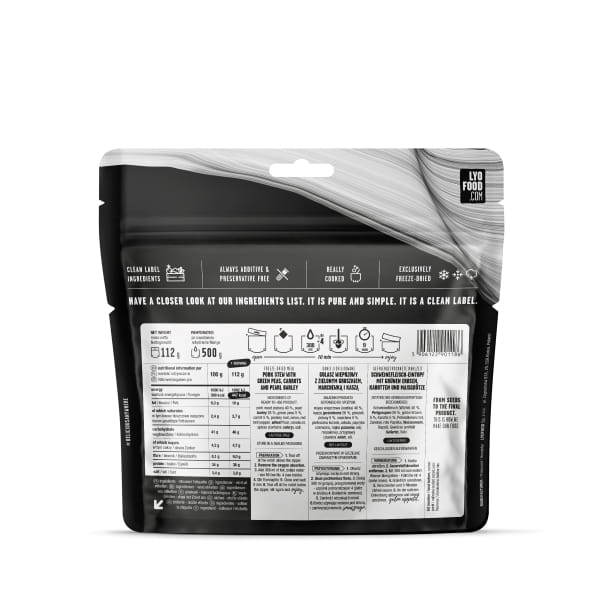 Liofilizowany Gulasz wieprzowy LYOFOOD